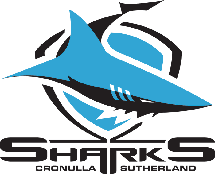 cronulla sharks 1998-pres primary logo iron on transfers for clothing